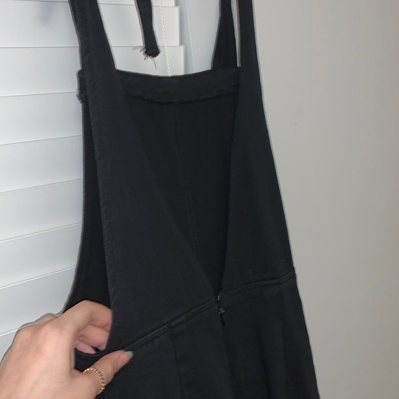 Black Jean Dress - Picture 2 of 3